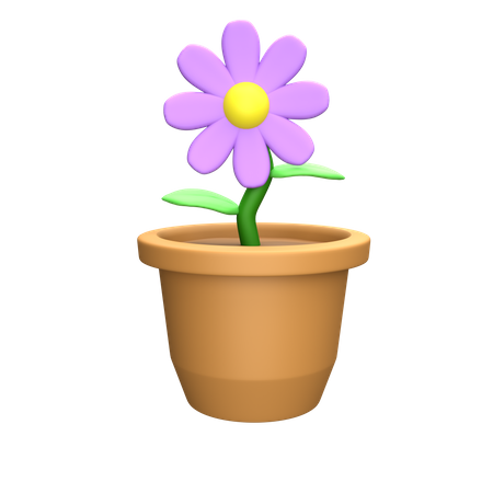 Vase à fleurs  3D Icon