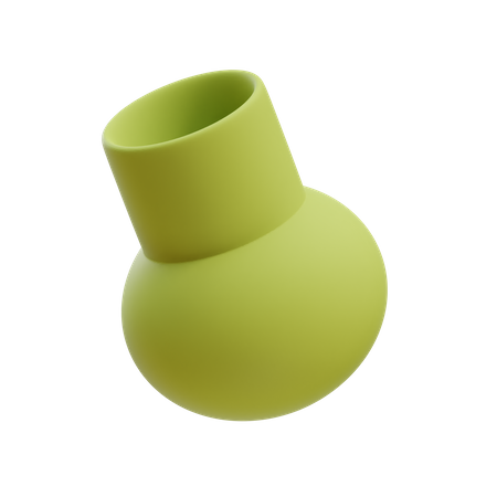 Vase à grande bouche  3D Icon