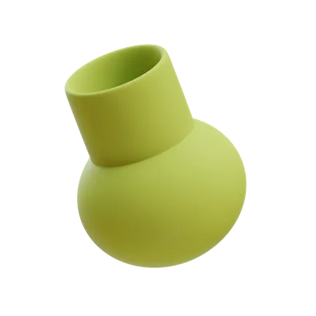Vase à grande bouche  3D Icon