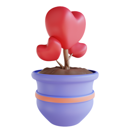 Vase d'amour  3D Icon