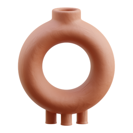 Vase en argile  3D Icon