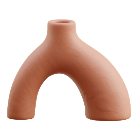 Vase en argile  3D Icon