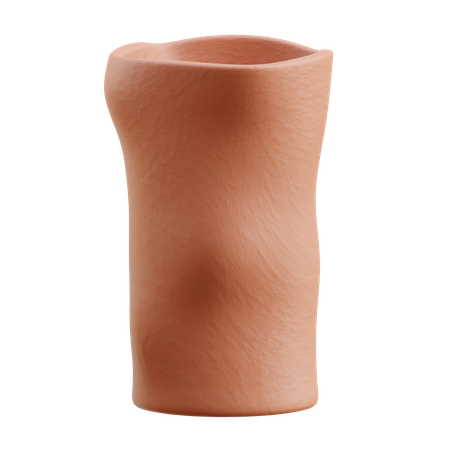 Vase en argile  3D Icon