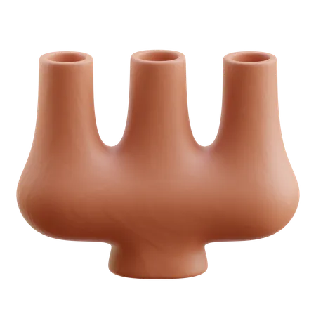 Vase en argile  3D Icon