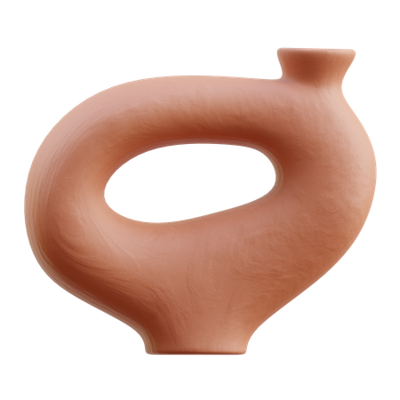 Vase en argile  3D Icon