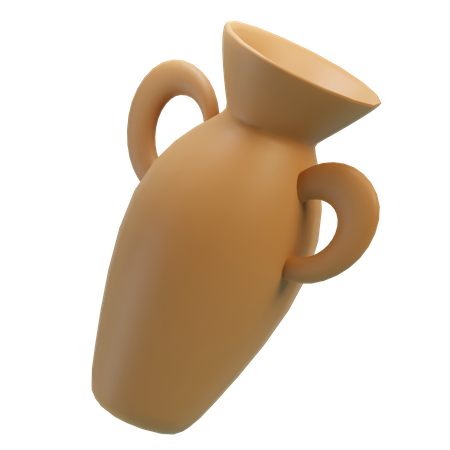 Vase en argile  3D Icon