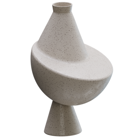 Vase en céramique  3D Icon