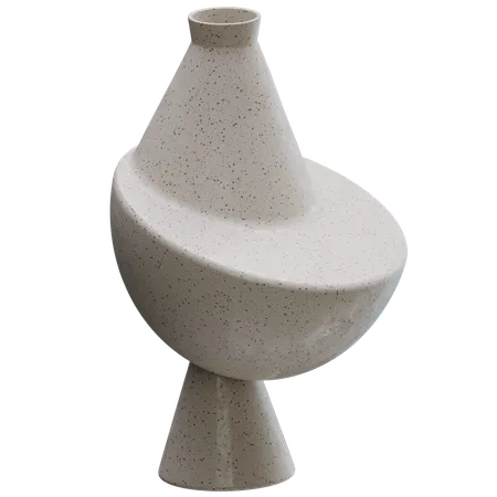 Vase en céramique  3D Icon