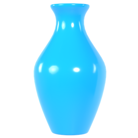 Vase en céramique  3D Illustration