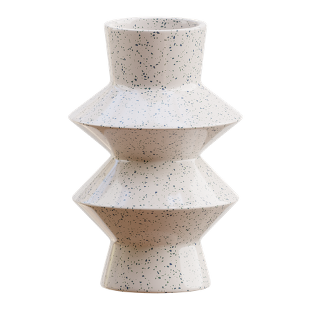 Vase en céramique moderne  3D Icon