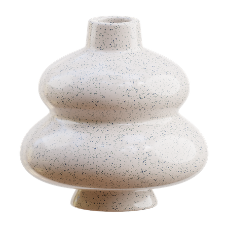 Vase en céramique moderne  3D Icon
