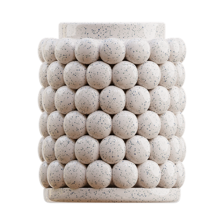 Vase en céramique moderne  3D Icon