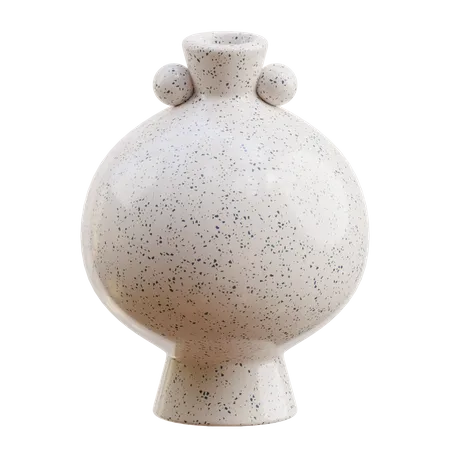 Vase en céramique moderne  3D Icon