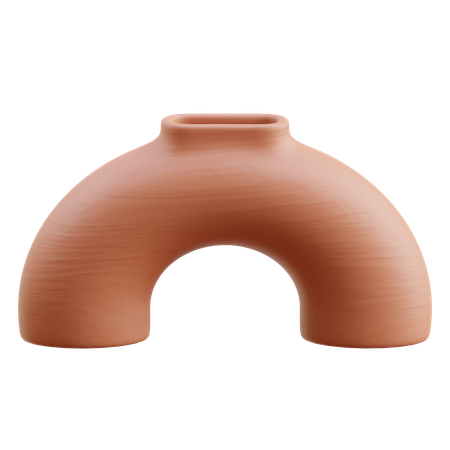 Vase en poterie  3D Icon