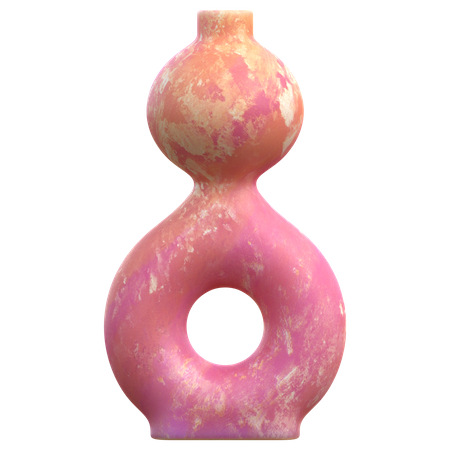 Forme abstraite de vase  3D Icon