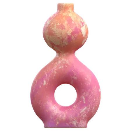 Forme abstraite de vase  3D Icon