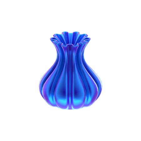 Vase Pot Abstract Shape  3D Icon