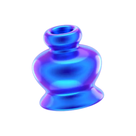 Vase Pot Abstract Shape  3D Icon