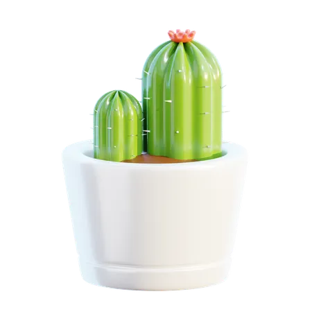 Vaso de planta  3D Icon