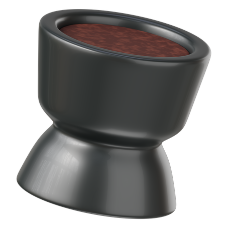 Vaso de planta  3D Icon