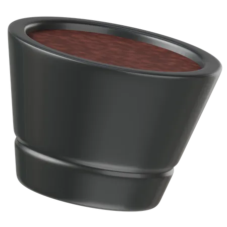 Vaso de planta  3D Icon