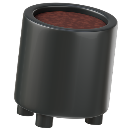 Vaso de planta  3D Icon