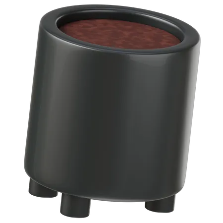 Vaso de planta  3D Icon