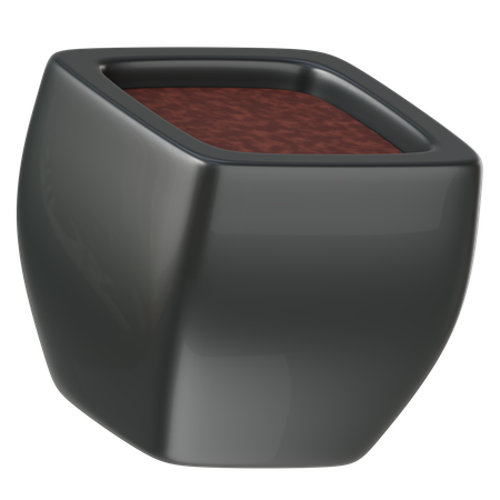 Vaso de planta  3D Icon