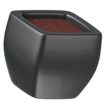 Vaso de planta  3D Icon