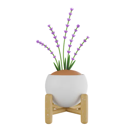 Vaso de planta  3D Icon