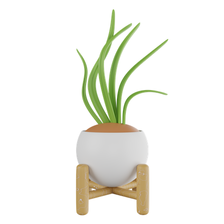 Vaso de planta  3D Icon