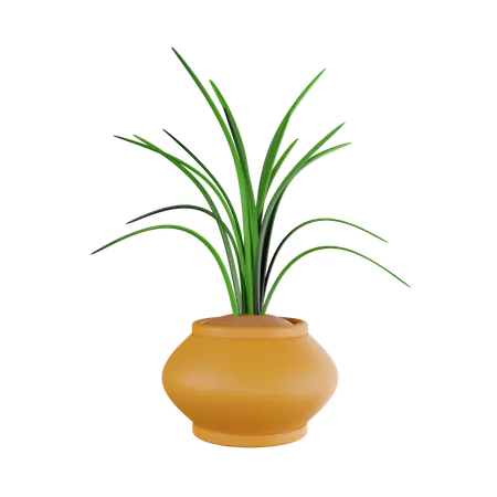 Vaso de planta  3D Icon