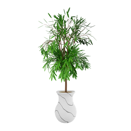 Vaso de planta  3D Icon