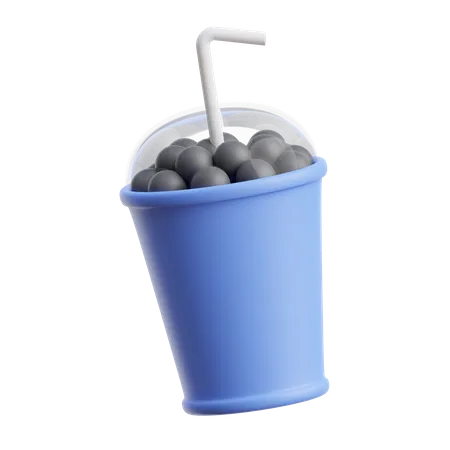 Beber vaso  3D Icon