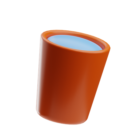 Vaso de agua  3D Icon