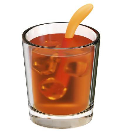 Vaso de bebida helada  3D Icon