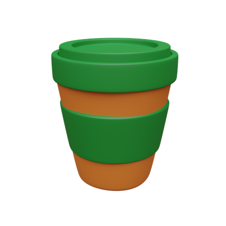 Vaso de cafe  3D Icon