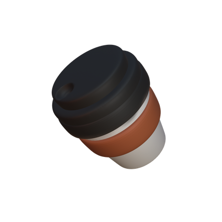 Vaso de cafe  3D Icon