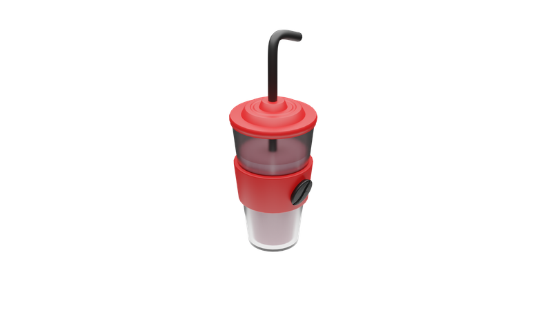 Vaso de cafe  3D Icon