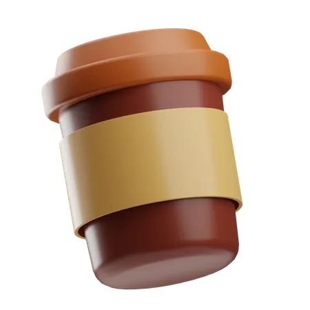 Vaso de cafe  3D Icon