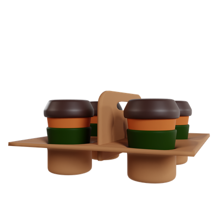 Vaso de cafe  3D Icon