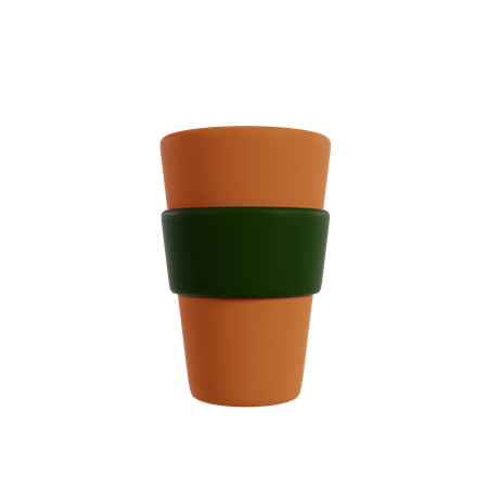 Vaso de cafe  3D Icon