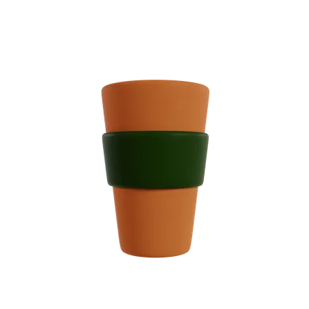 Vaso de cafe  3D Icon