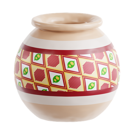 Vaso de cerâmica  3D Icon