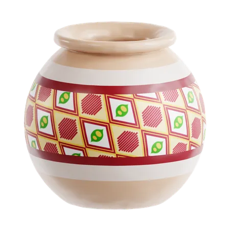 Vaso de cerâmica  3D Icon