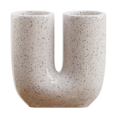 Vaso de cerâmica moderno  3D Icon