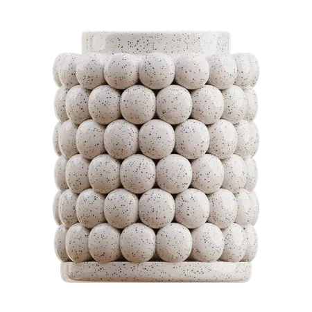 Vaso de cerâmica moderno  3D Icon