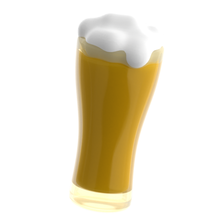 Vaso de cerveza  3D Icon