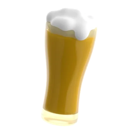 Vaso de cerveza  3D Icon