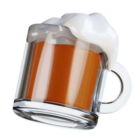 Vaso de cerveza  3D Icon